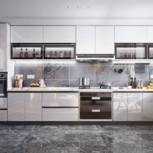 Tủ bếp Acrylic cao cấp TB-22